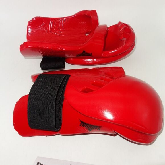 New ProForce Thunder Double Layered Punch Sparring Gloves Adult Size XL RED - Picture 3 of 9